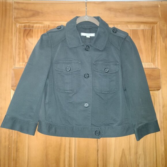 Ann Taylor LOFT Cropped Jacket - Picture 1 of 8